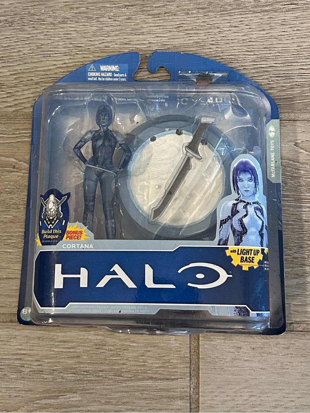 VTG McFarlane Toys Halo 10th Anniversary “Cortana” Figure With Light Up Base
